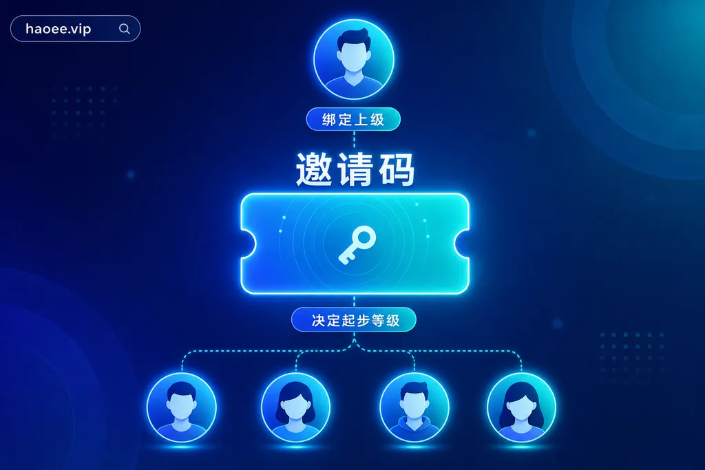 号易邀请码:绑定上级、决定起步等级 号易邀请码的作用:绑定上级、决定起步等级 - haoee.vip